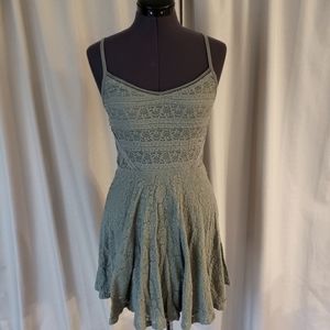 BOGO A&F green lace dress